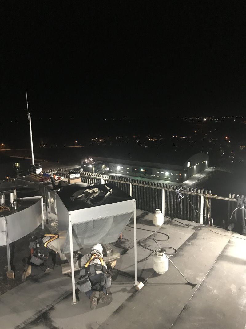 Flat roof emergency Quebec
