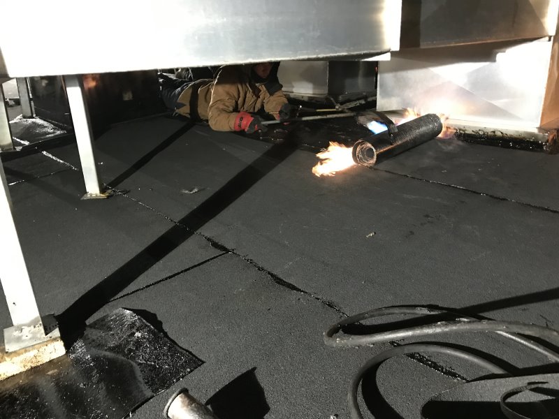 Flat roof emergency Quebec